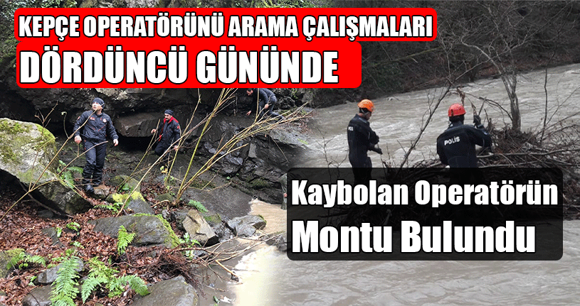 Kaybolan Operatörün Montu Bulundu