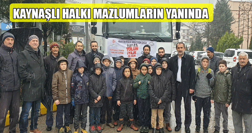 Yardım Tırı İdlib’e Ulaştırılmak Üzere Yola Çıktı