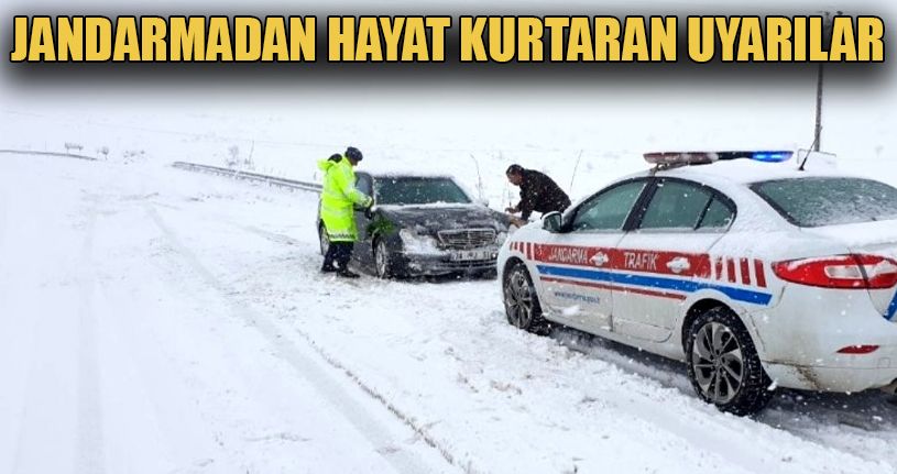 Jandarmadan kış yolculuklarında hayat kurtaran 10 kural