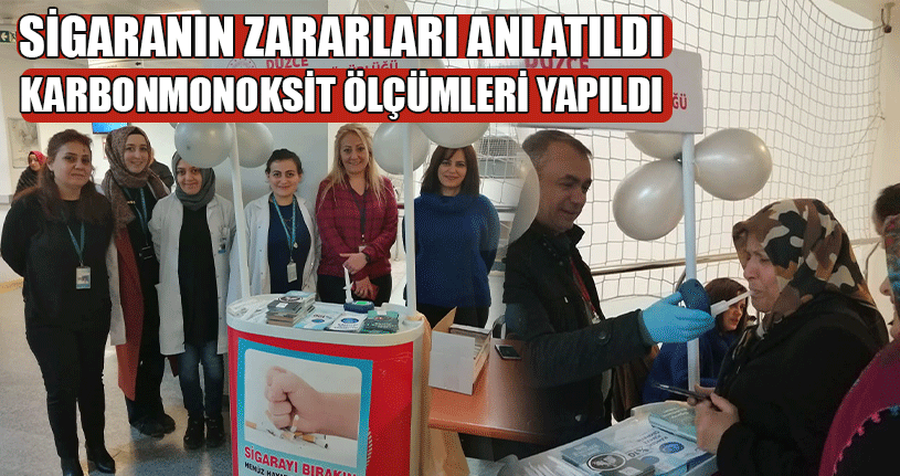 Poliklinik Girişinde Farkındalık Standı Açıldı