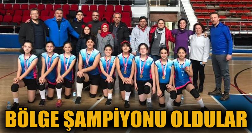 Namağlup kızlar, Bölge şampiyonu oldu