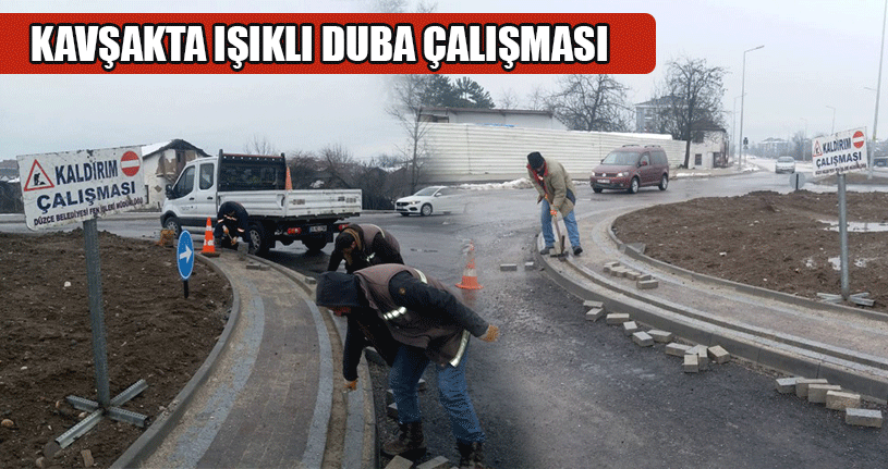 Kavşak Üzerinde Önlemler Alındı