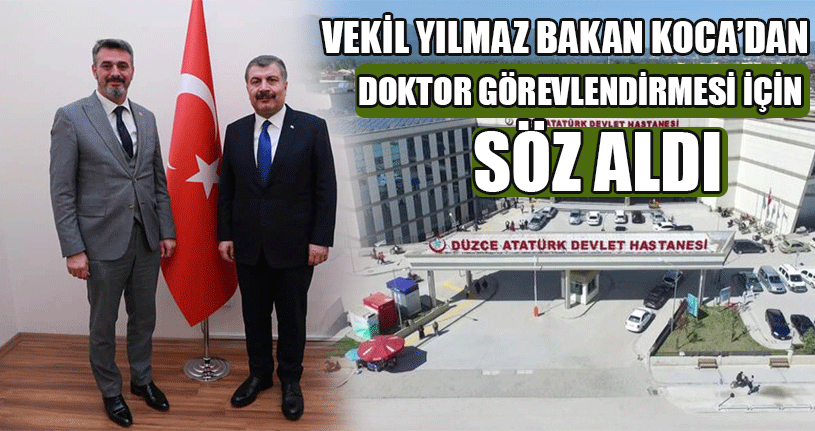 Vekil Yılmaz Bakan Koca’dan Söz Aldı