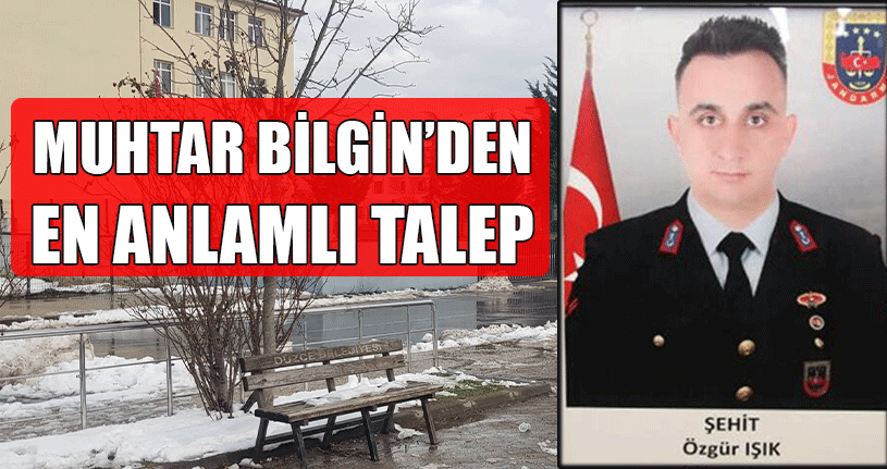 Muhtardan En Anlamlı Talep