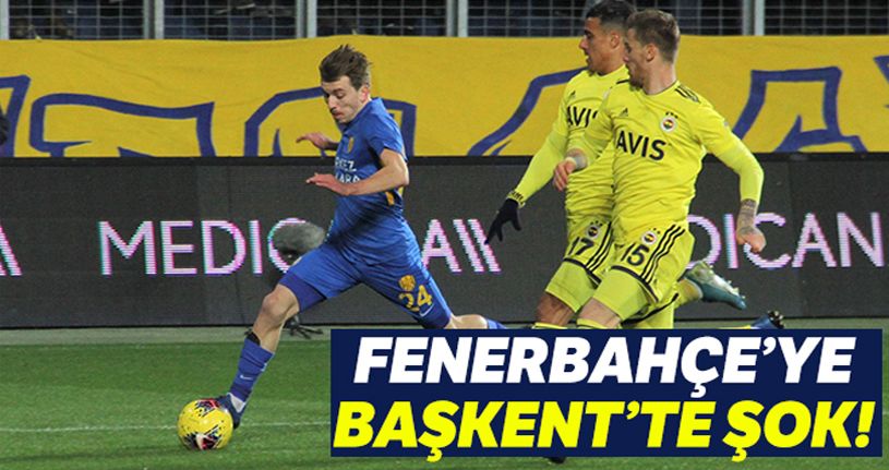 MKE Ankaragücü 2 - 1 Fenerbahçe
