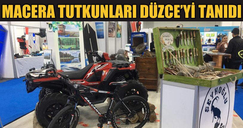 Macera tutkunları Düzce’yi tanıdı