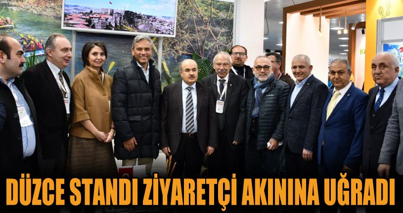Düzce Standı Ziyaretçi Akınına Uğradı