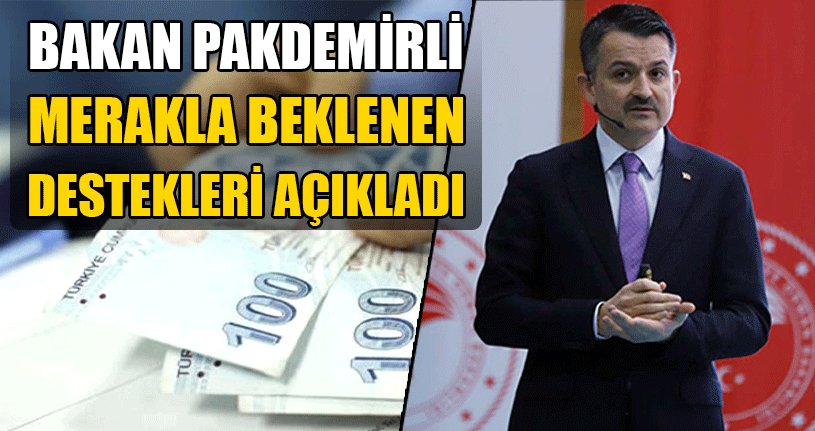 Tarım Destekleri Açıklandı!