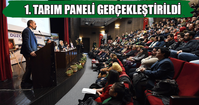 Tarım Paneli’nde Çiftçilerle Akademisyenler Bir Araya Geldi
