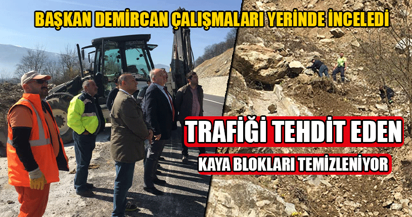 Başkan Demircan Çalışmaları Yerinde İnceledi