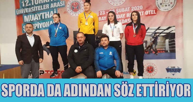 Düzce Üniversitesi sporda da adından söz ettiriyor