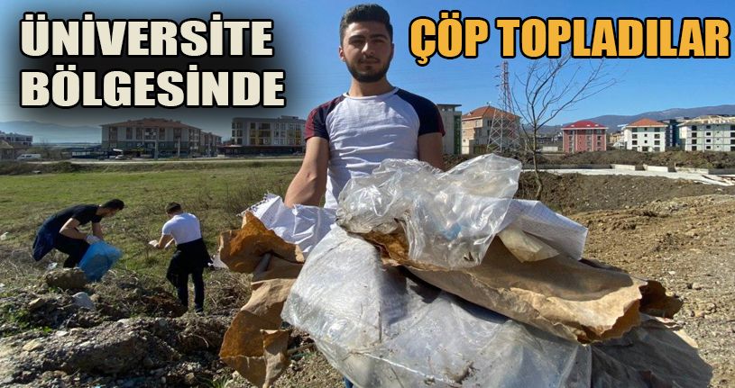 Üniversite öğrencilerinden çevre duyarlılığı