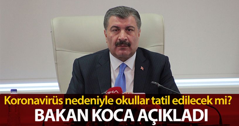 Okullar Tatil Edilecek Mi ?