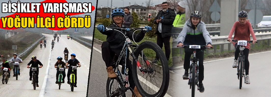 Okullar Arası Bisiklet Yarışması Düzenlendi