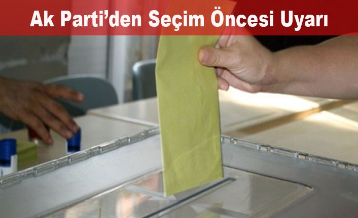 Seçimden bir gün önce...