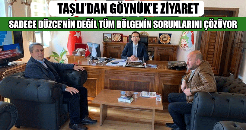 Taşlı’dan Göynük’e Ziyaret