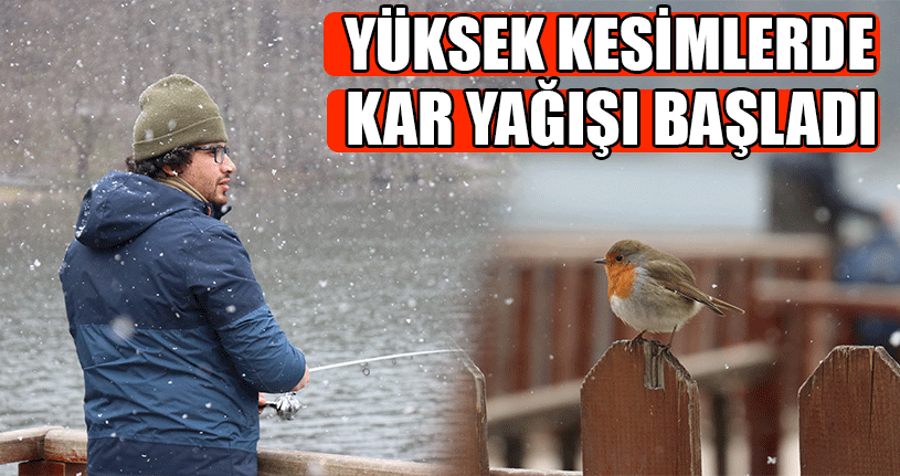 Beklenen Kar Yağışı Başladı