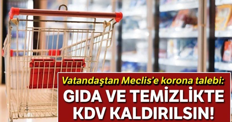 Vatandaştan Meclis'e 'korona' talebi