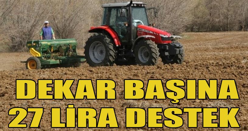 Çiftçilere mazot gübre desteği sürüyor