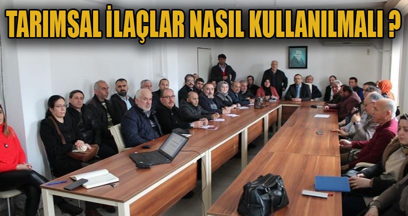 Bitki koruma ürünü bayilerine eğitim verildi