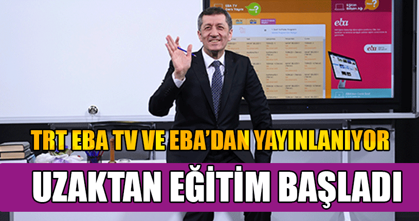 Çocuklar EBA İle İlk Derslerini İşledi