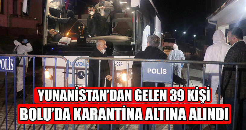39 Kişi Bolu’da Öğrenci Yurduna Yerleştirildi
