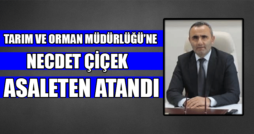 Düzce Tarım ve Orman Müdürü Ataması Yapıldı