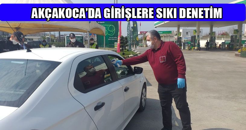Şehir Dışından Gelenlerin Ateşi Ölçülüp Kayıt Altına Alınıyor