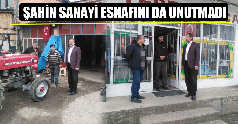 Başkan Şahin’den Sosyal Mesafeli Ziyaret