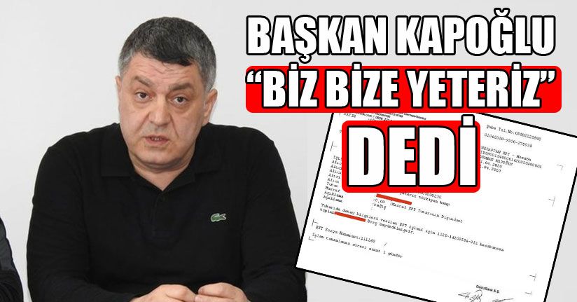 Başkan Kapoğlu’ndan Kampanyaya Destek