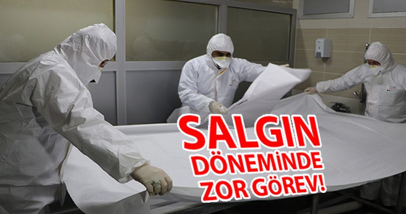 Salgın döneminde gassalların zor görevi