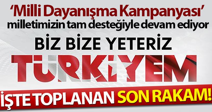 Toplanan Rakam Belli Oldu