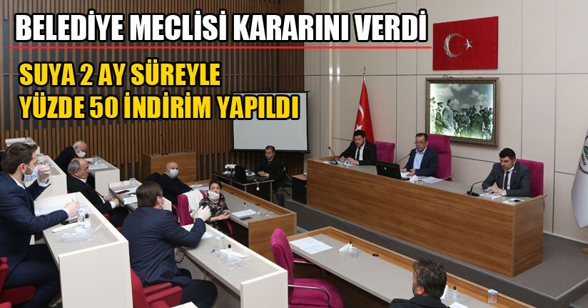 Bolu Belediyesi Suya Yüzde 50 İndirim Yaptı
