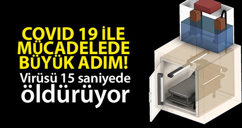 Türk bilimadamları Korona virüsü öldüren cihaz tasarladı
