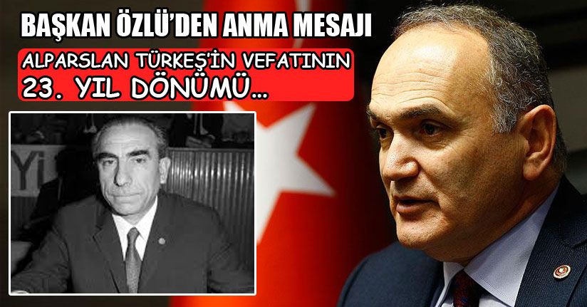 Alparslan Türkeş’in Vefatının 23. Yıl Dönümü…