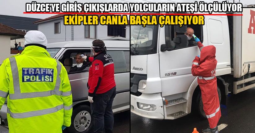 Ekipler Canla Başla Çalışıyor