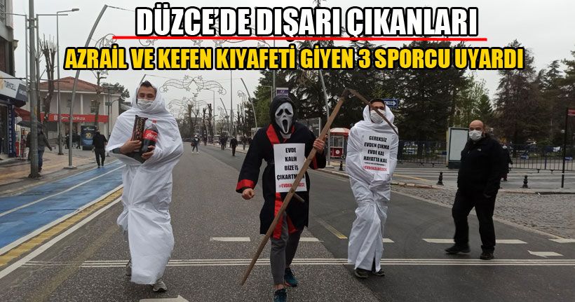 Sokağa Çıkma Yasağında Yaşananları Kostüm Giyerek Anlattılar
