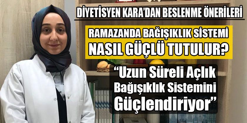 Ramazanda Bağışıklık Sistemi Nasıl Güçlü Tutulur?