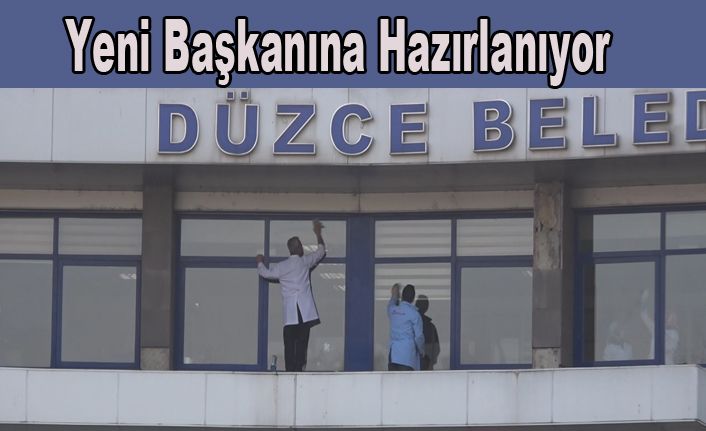 Belediye’de Yeni Başkan Hazırlığı