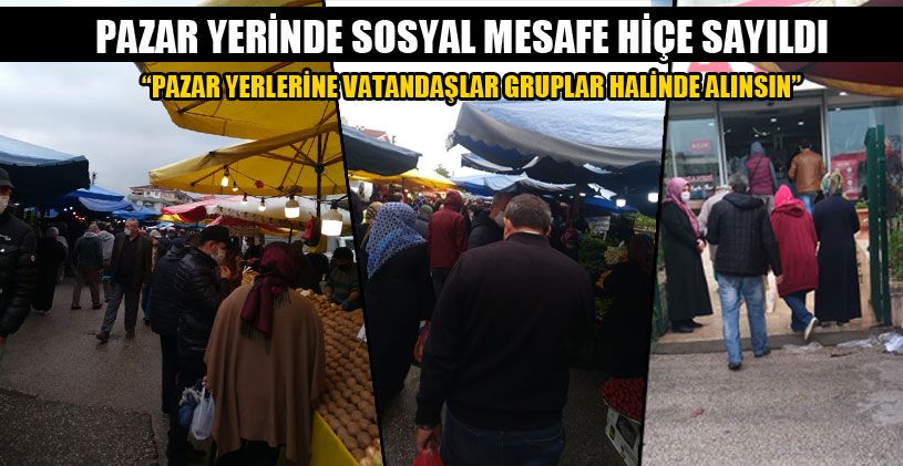 Pazar Yerlerinde İlave Tedbirler Alınacak Mı?