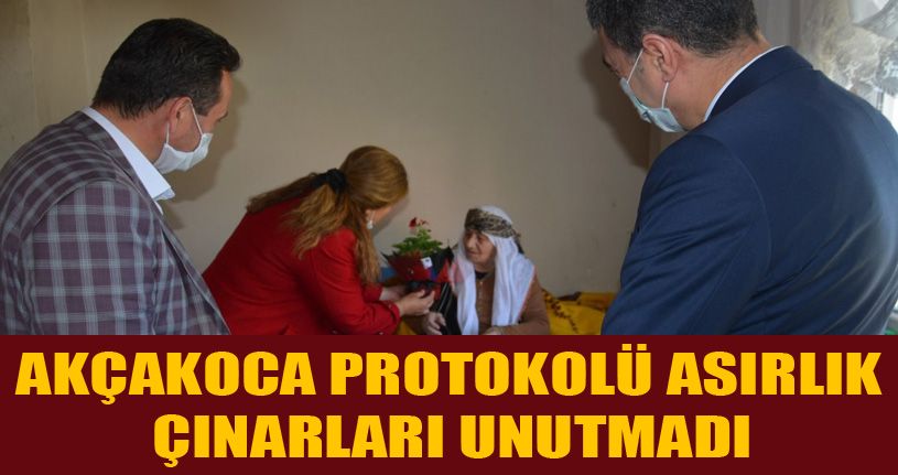 Asırlık annelere Anneler Günü ziyareti