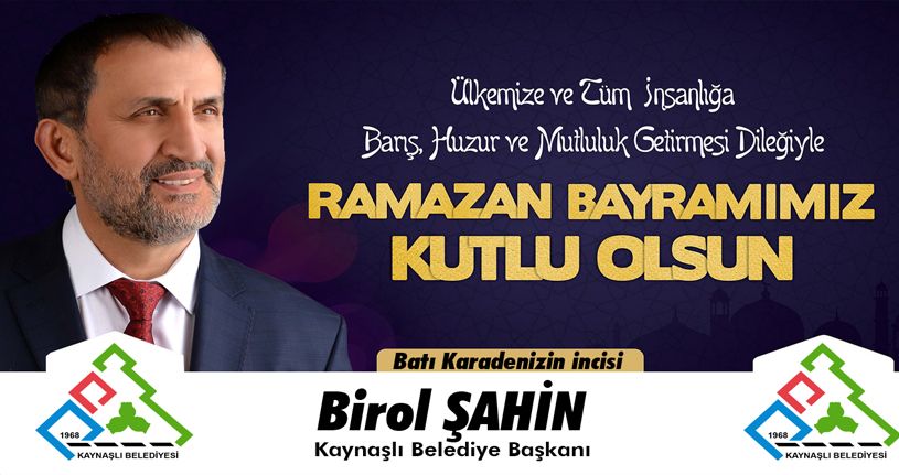 Birol Şahin'den Ramazan Bayramı Mesajı