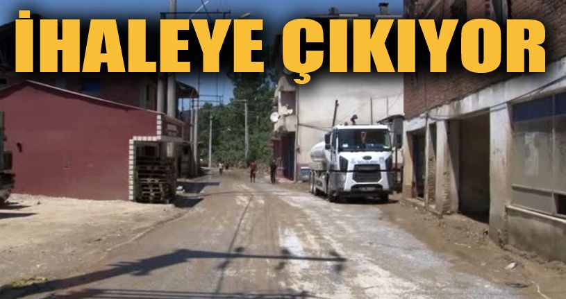 Uğurlu köyü kanalizasyon işi ihaleye çıkıyor