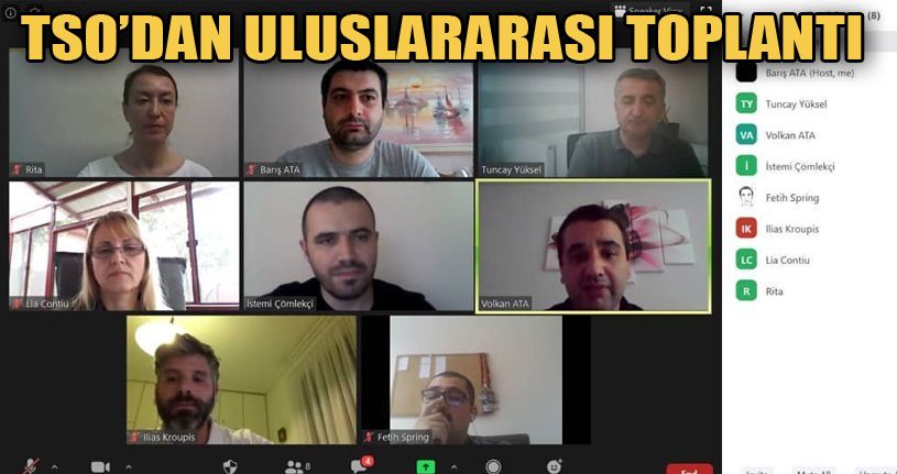 Uluslararası toplantı online gerçekleştirildi