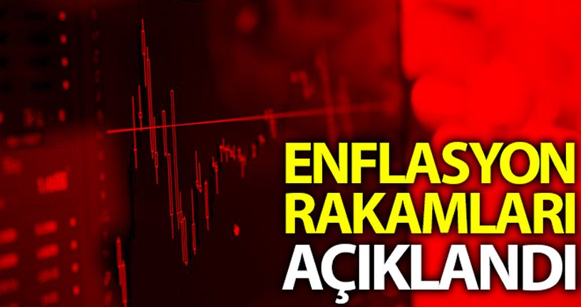 Enflasyon rakamları açıklandı