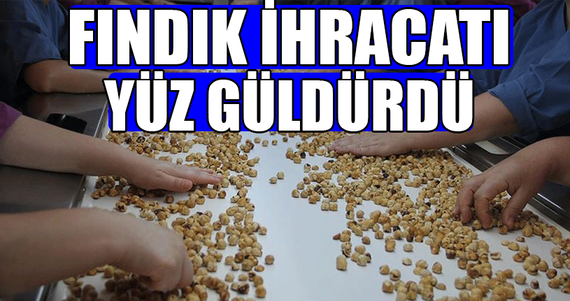 Fındık İhracatı Yüz Güldürdü