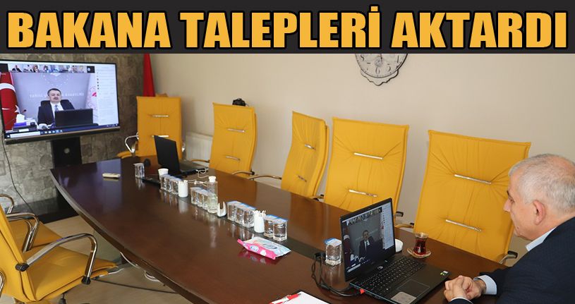 DTSO Başkanı Şahin, tarımla ilgili konuları bakana bildirdi