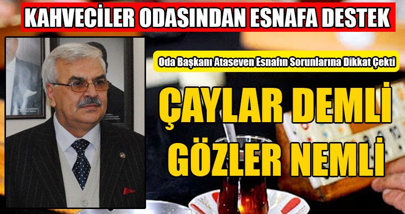Kahveciler Odasından Esnafa Destek