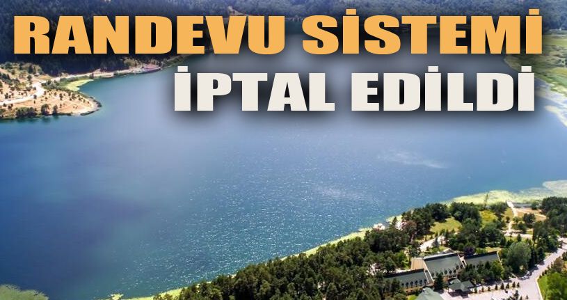 Bolu'da tabiat ve milli parklarda randevulu sistem uygulanmayacak