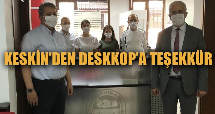 AK Parti’den DESKKOP’a teşekkür ziyareti